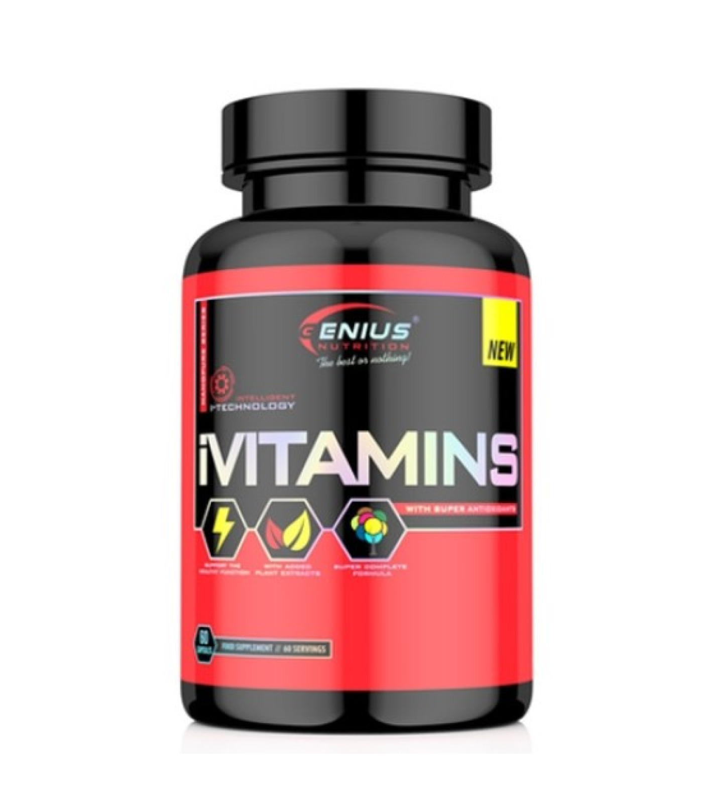 Genius Nutrition iVITAMINS / 60 Caps